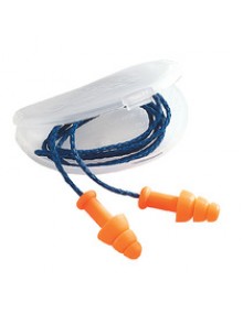 Howard Leight Smartfit Corded Ear Plugs in Storage Case, Box 50 Personal Protective Equipment 